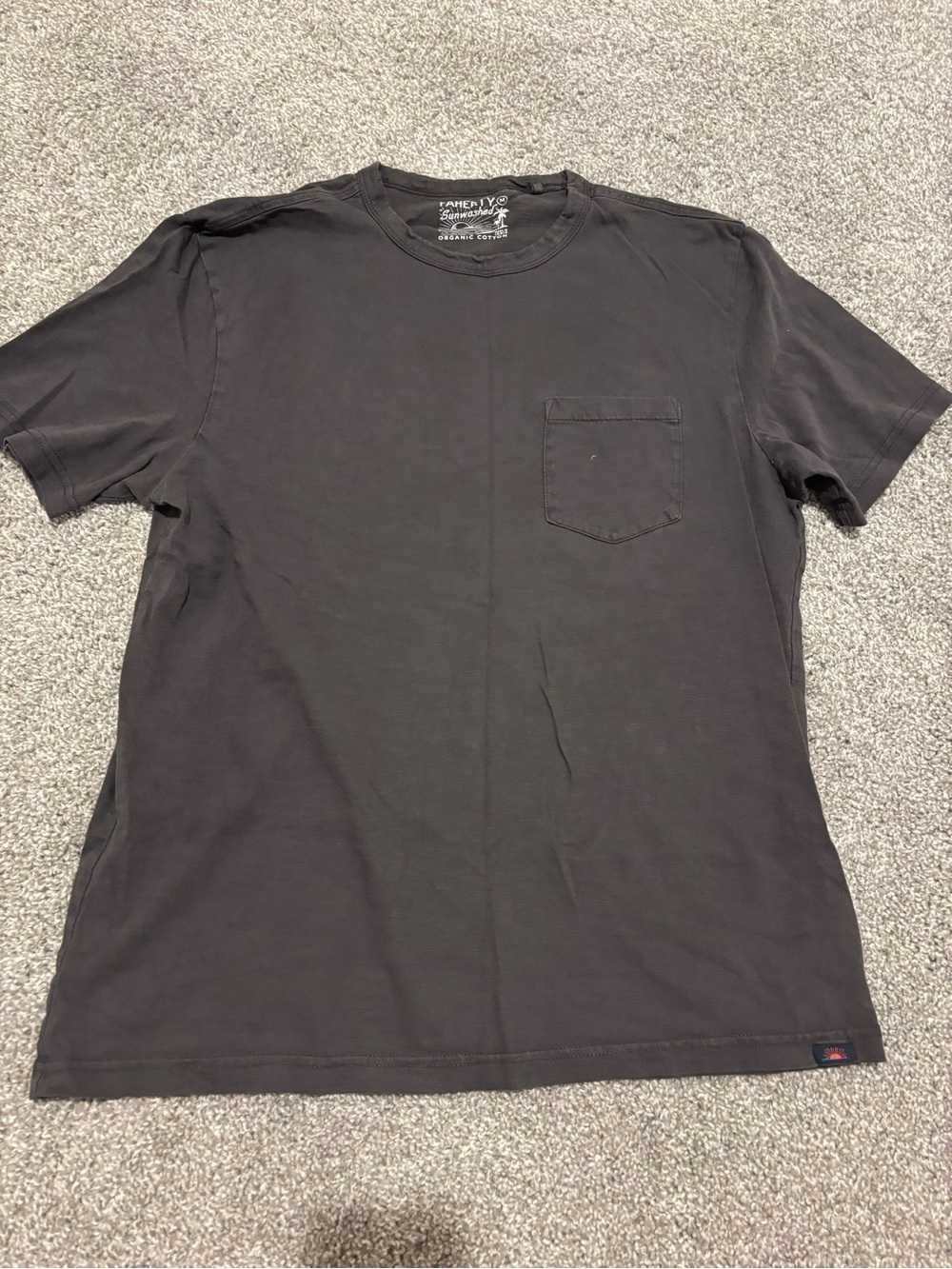 Faherty Sunwashed Pocket Tee